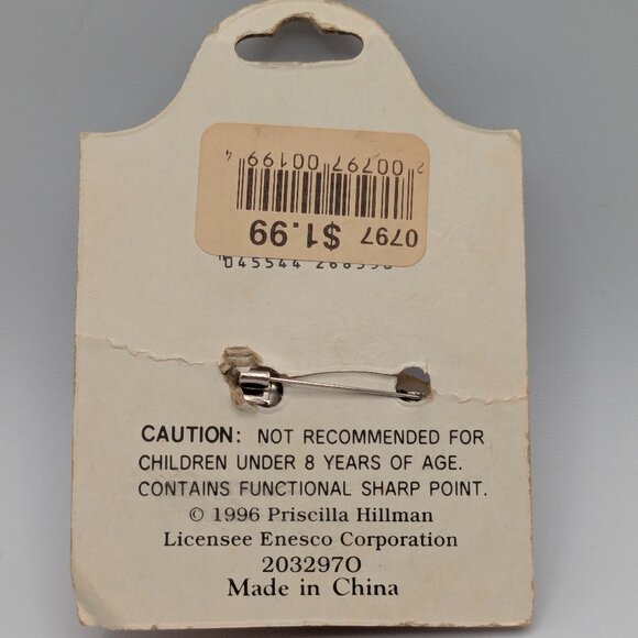 Cherished Teddies Letter "O" Personalized Lapel Pin (2032970) 1996 - Picture 3 of 5